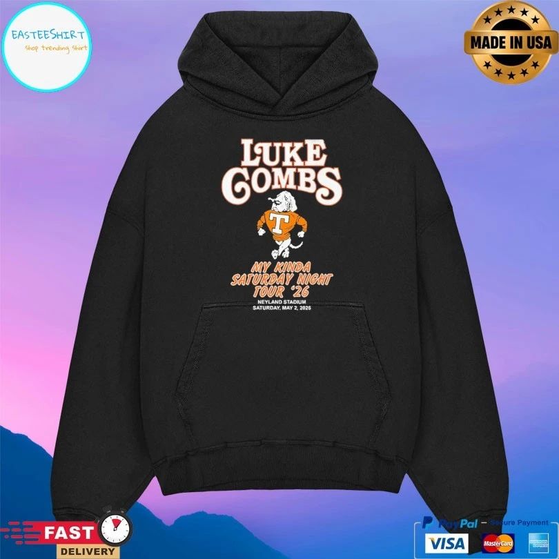 Luke Combs My Kinda Saturday Night Tour 26 Neyland Stadium Saturday May 2 2026 Shirt
