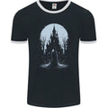 A Fantasy Haunted House Halloween Spooky Mens Ringer T-Shirt FotL