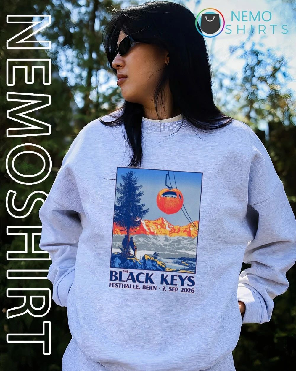The Black Keys Festhalle Bern September 7 2026 Concert shirt