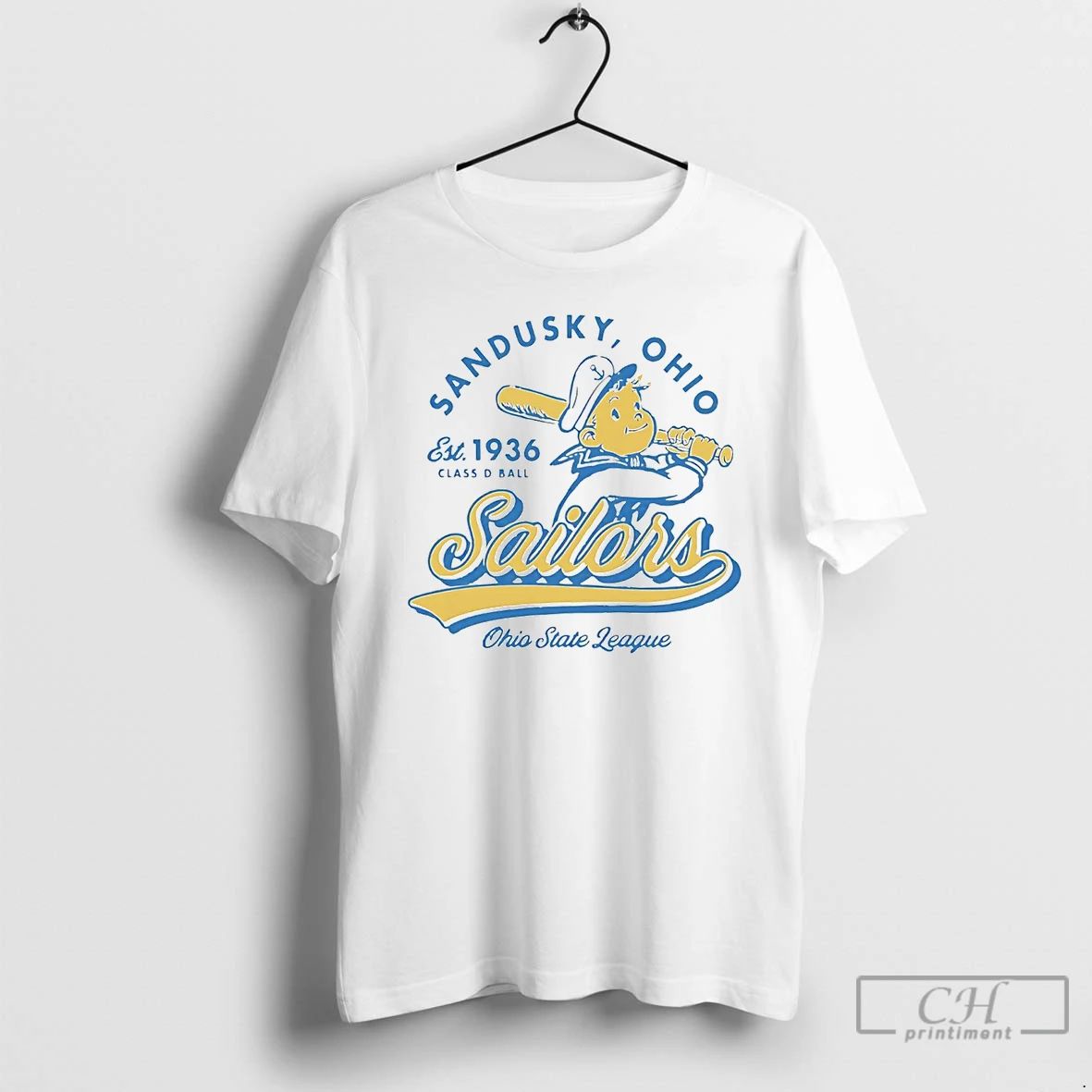 Premium Sandusky Sailors Est 1936 Ohio State League T Shirts
