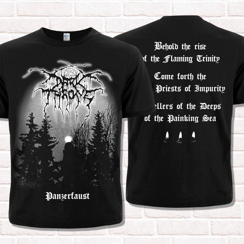 Darkthrone "Panzerfaust" T-Shirt (1995). True Norwegian Black Metal