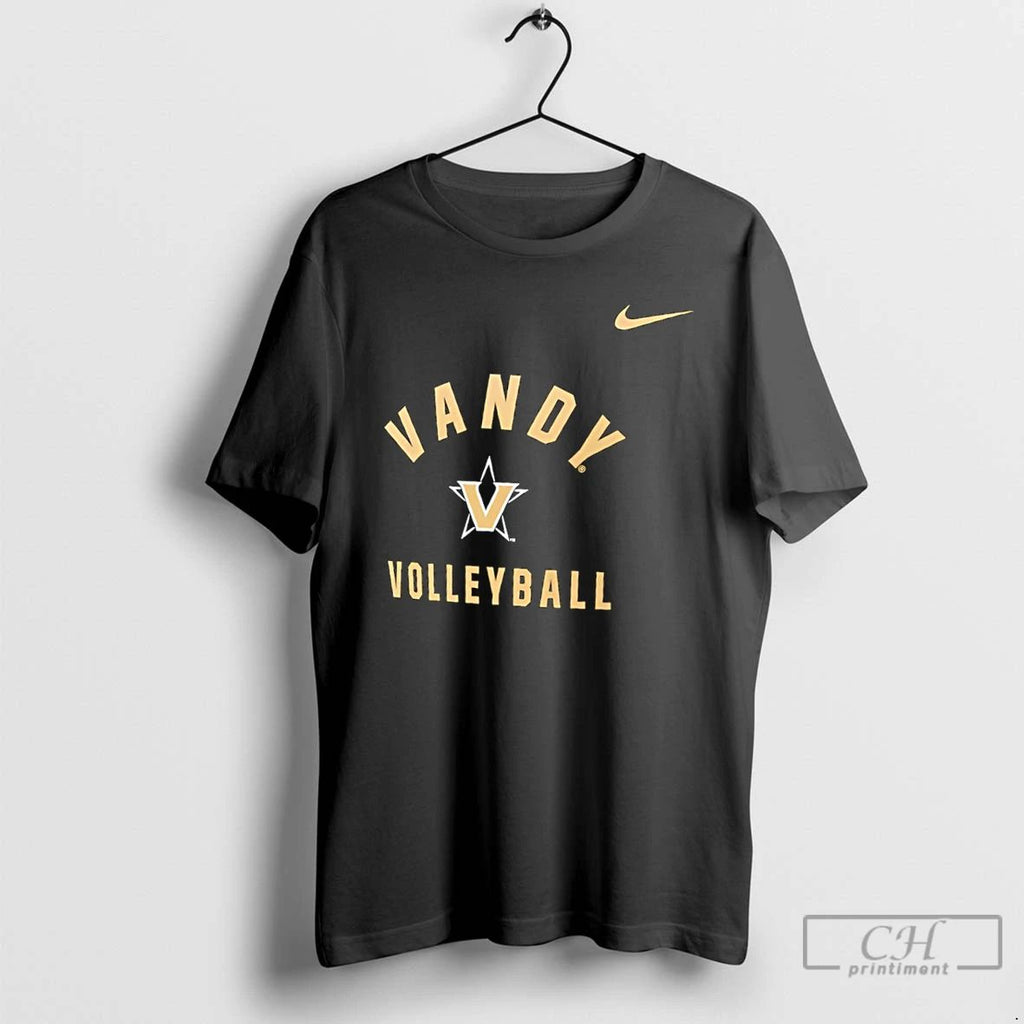 Classic Vanderbilt Commodores Volleyball T Shirts