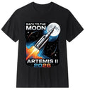 Artemis 2 Launch Back to The Moon 2026 T-Shirt NASA Space Mission For Men Women