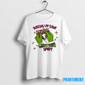 Grinch Rolling Up Some Christmas Spirit Tshirts Sweater