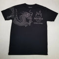 Hard Rock Cafe Hong Kong Dragon Men's Black Graphic Tee Shirt Size Large Classic