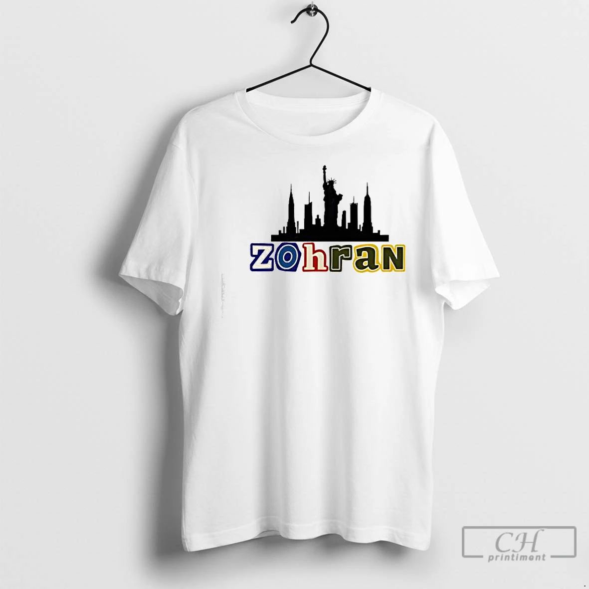 Premium Zohran Mamdani For New York Nyc Skyline