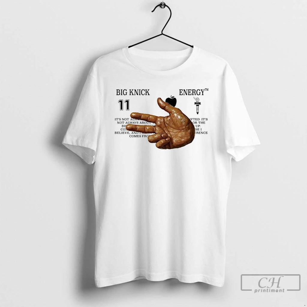 Classic Jalen Brunson Big Knick 11 Energy T Shirts
