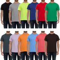 12 Pack BILLIONHATS Plus Size Men Cotton TShirt Bulk Big Tall Short Sleeve,Small