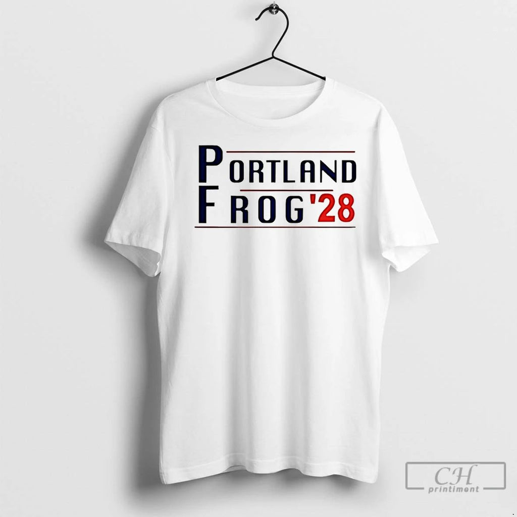 Classic Portland Frog 28 Funny