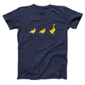 Duck Duck Goose Funny  Humor  Game  Cute  Party Navy Basic Men's T-Shirt