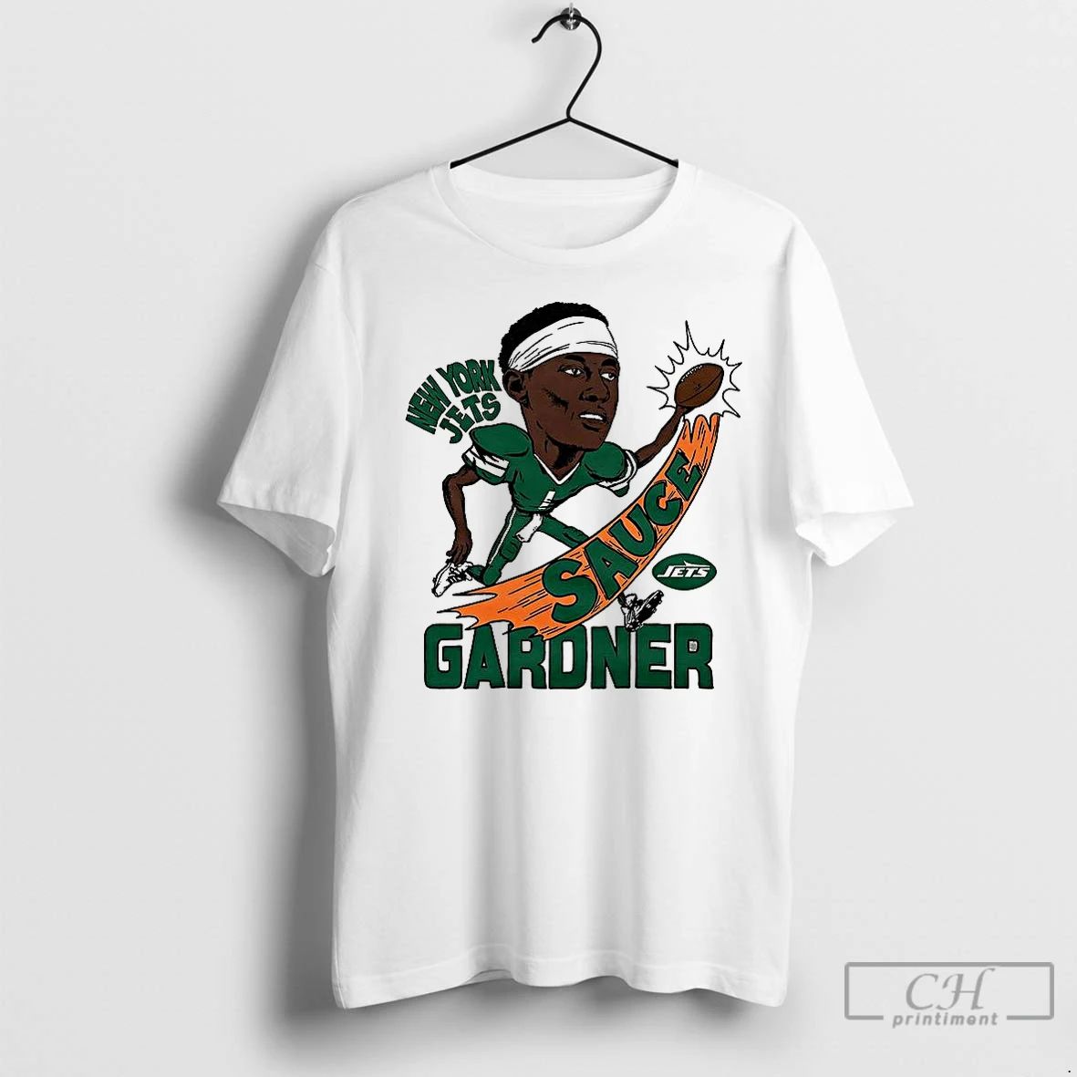 Premium Sauce Gardner New York Jets Football Catch
