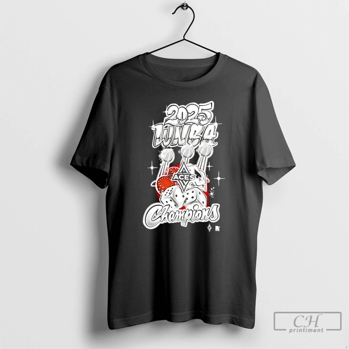 Premium Las Vegas Aces 2025 Wnba Finals Champions Graffiti Art T Shirts