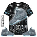 Retro Light Graphite Wolf Grey 5s - Number 23 Drip Shoes Kicks Goat Match Sneake
