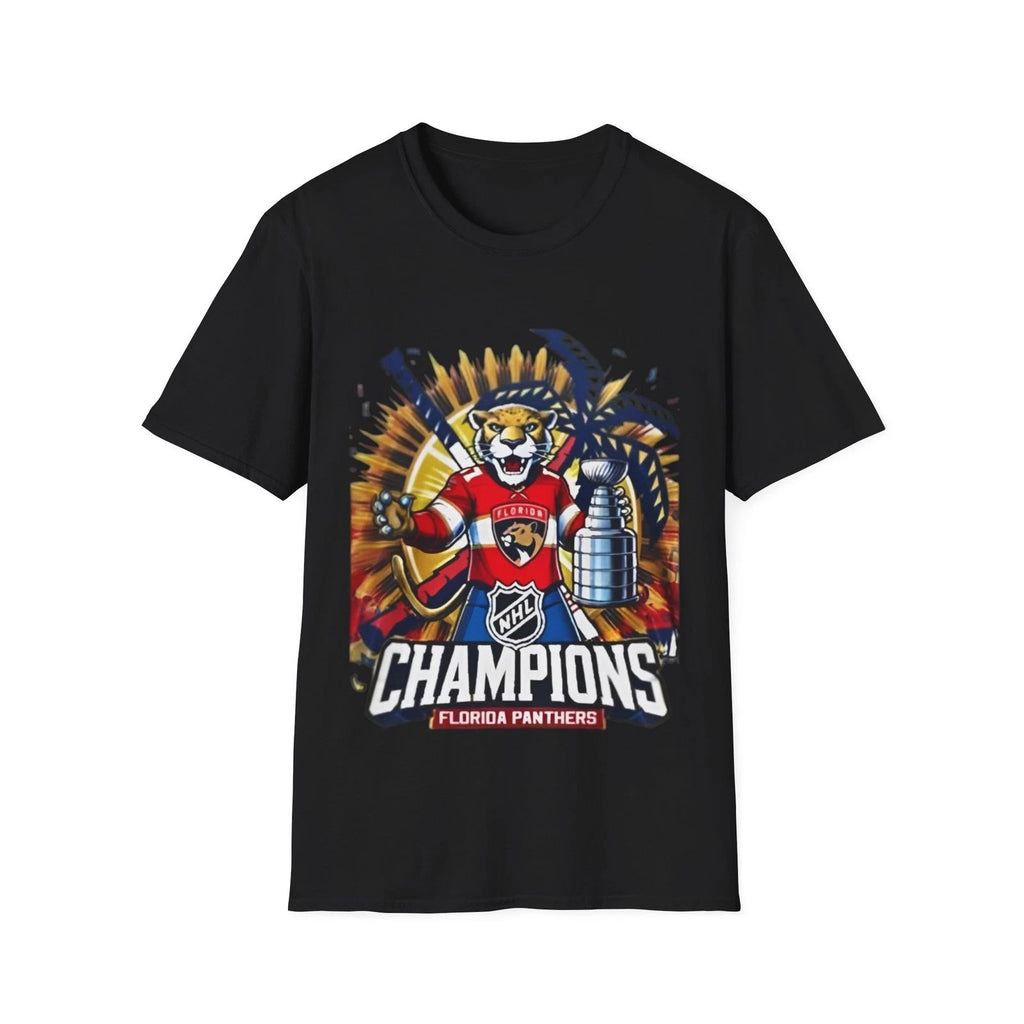 Soft Cotton t shirt. Florida Panthers Stanley Cup Champions