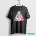 Unicorn Christmas Tree Pyramid Tshirts Sweater