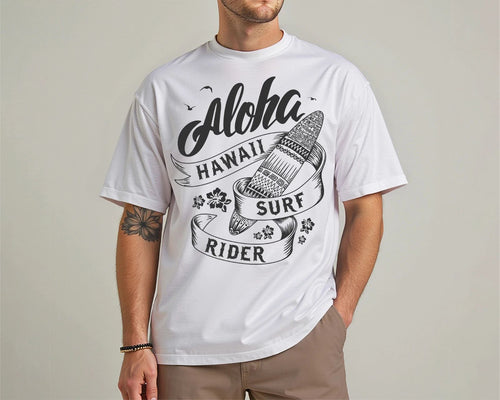 ALOHA HAWAII SURF RIDER T-SHIRT