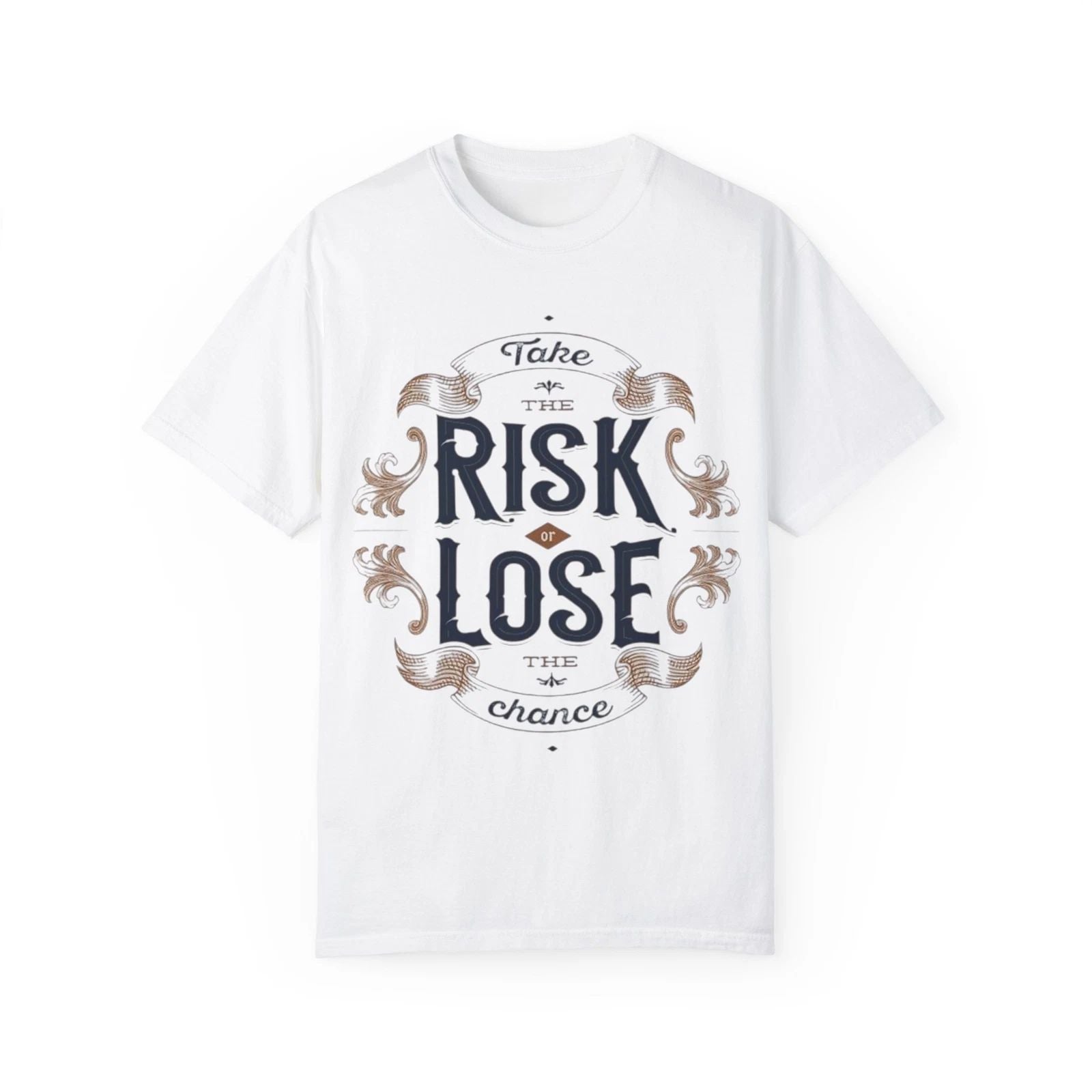 Risk T-Shirt - Adventure Tee, Motivational Apparel, Unisex Shirt, Life Quote