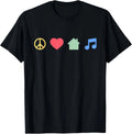 Pace Love House Music - EDM DJ Dance Music Festival Rave T-Shirt
