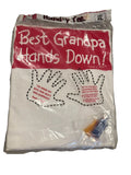 Hand-y Tees Best Grandpa Hand Down Size XL~*Read*