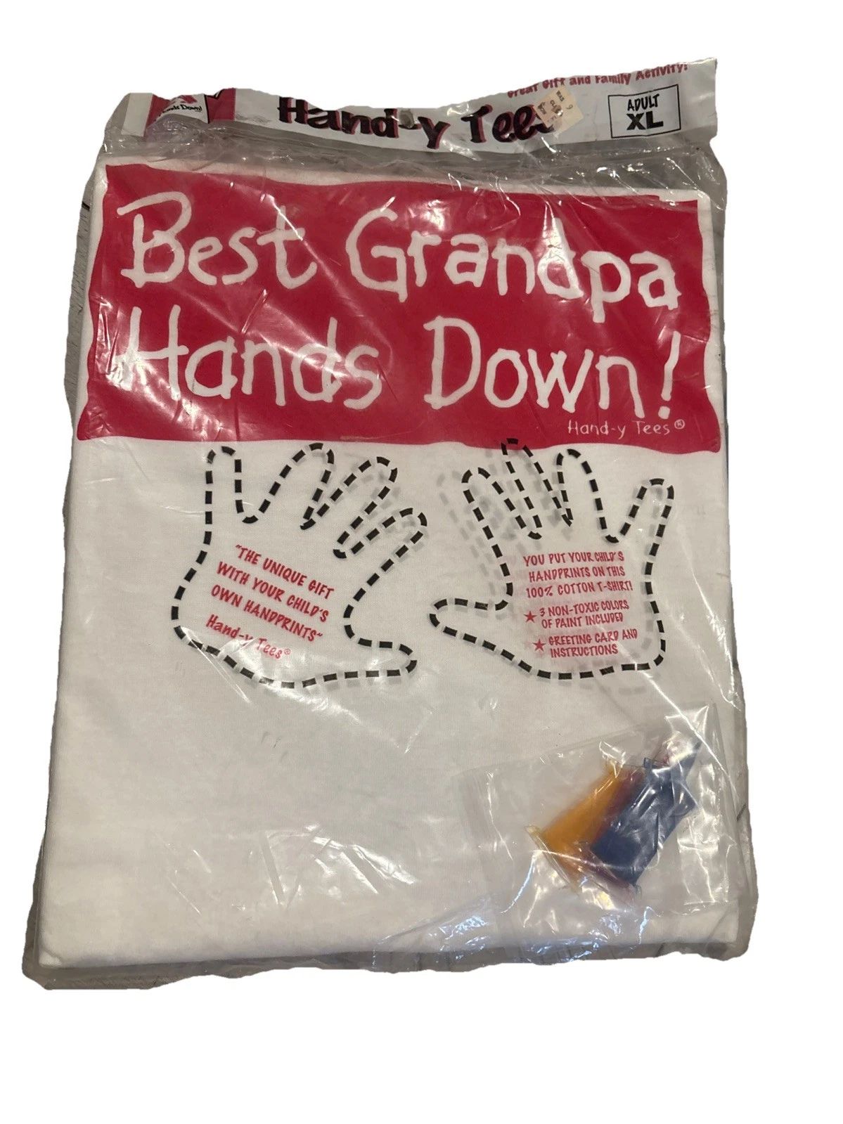Hand-y Tees Best Grandpa Hand Down Size XL~*Read*