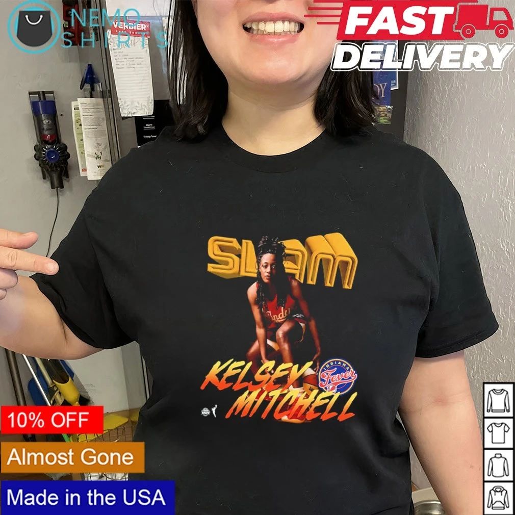 Kelsey Mitchell Indiana Fever Slam Magazine Cover shirt