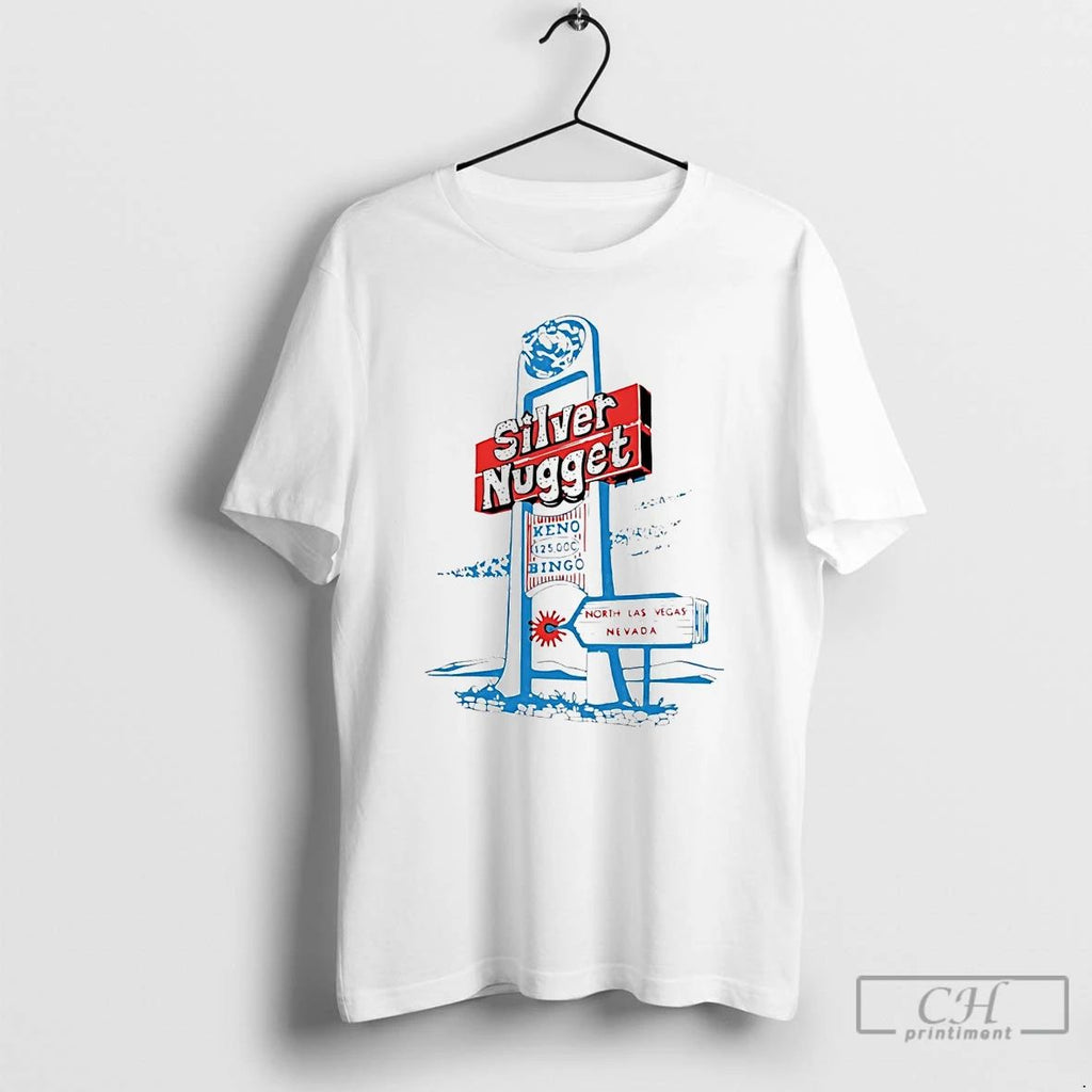 Premium Silver Nugget Casino Keno Bingo North Las Vegas Nevada T Shirts