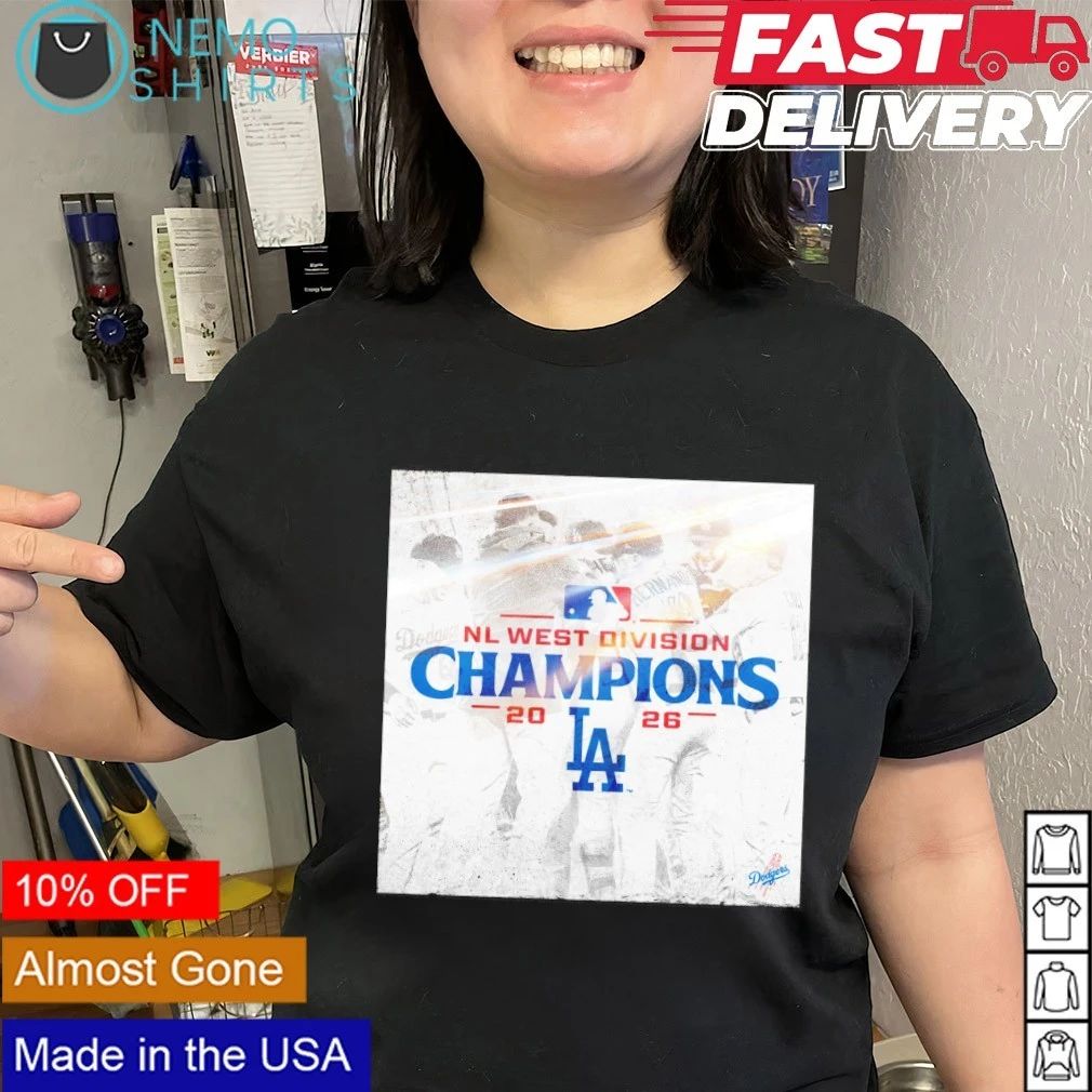 Los Angeles Dodgers 2026 NL West Division Champions shirt