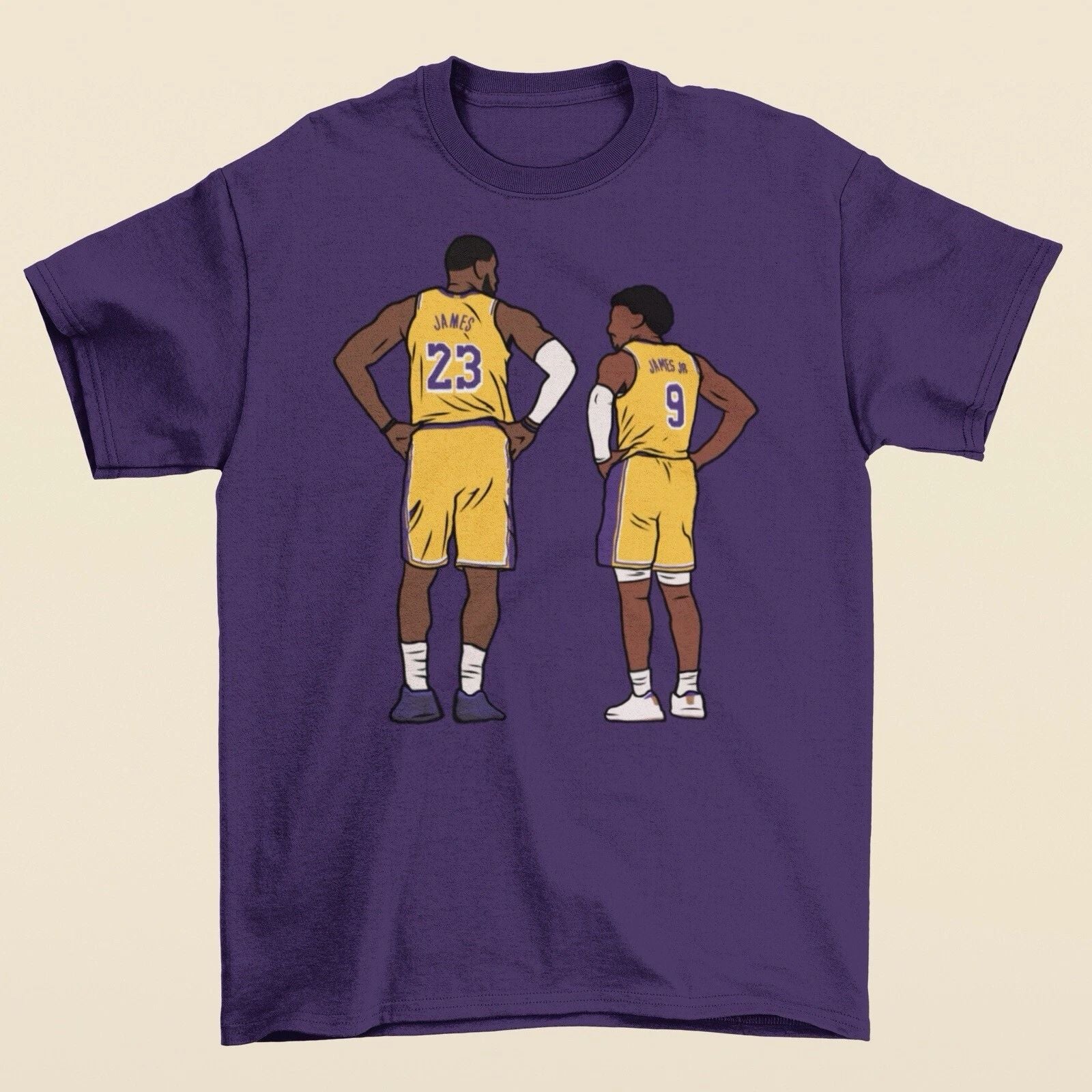 Bron And Bronny James T-Shirt