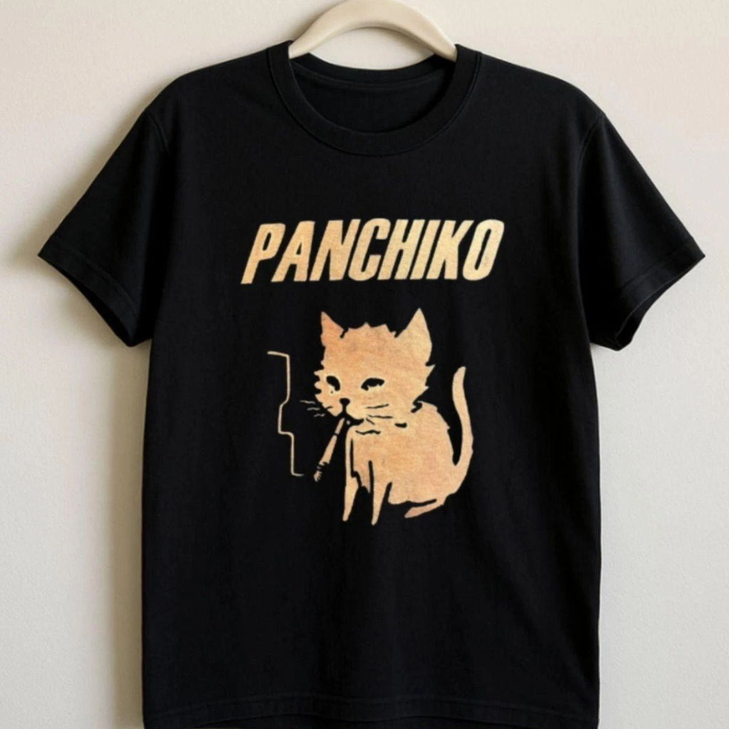 Vintage All Size Panchiko cat Black T Shirt S-5XL NT120 FREE SHIPPING
