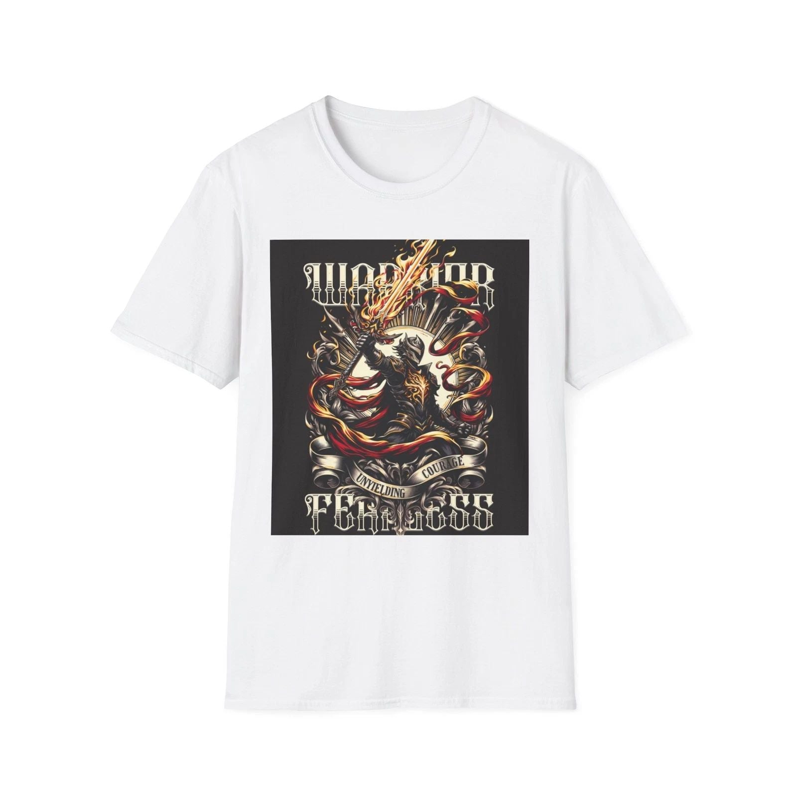 Fearless Warrior Graphic T-Shirt | Unisex Softstyle Tee, Motivational [...]