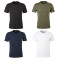 s.Oliver Men's T-Shirt - Basic, Crew Neck, Cotton, Solid