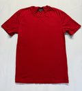 Michael Kors T Shirt Mens Small Red Cotton Embroidered Logo MK Everyday Wear