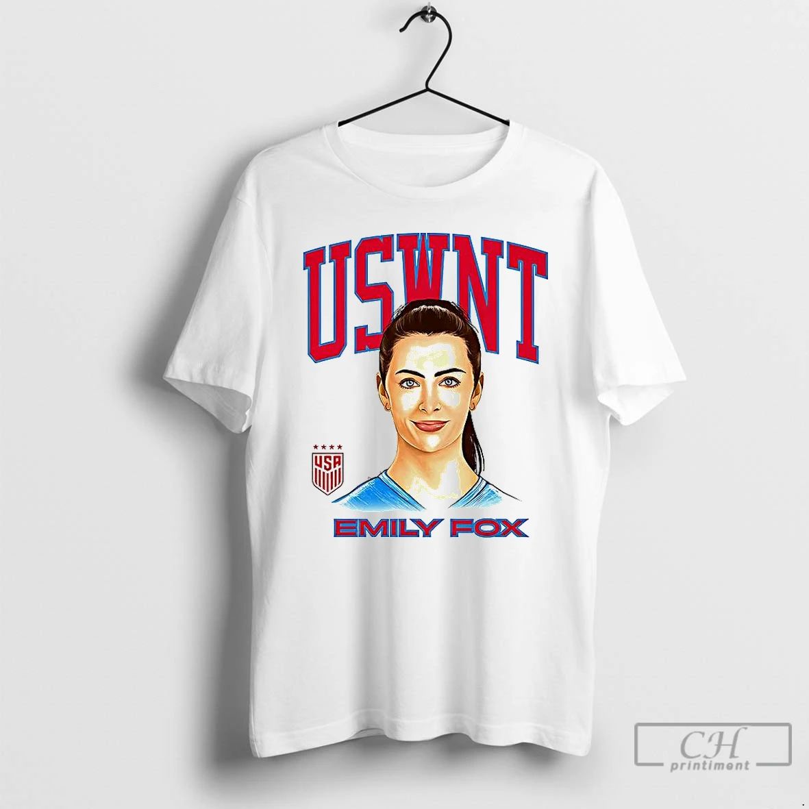 Classic Emily Fox Arsenal And United States Womens National Soccer Team T Shirts