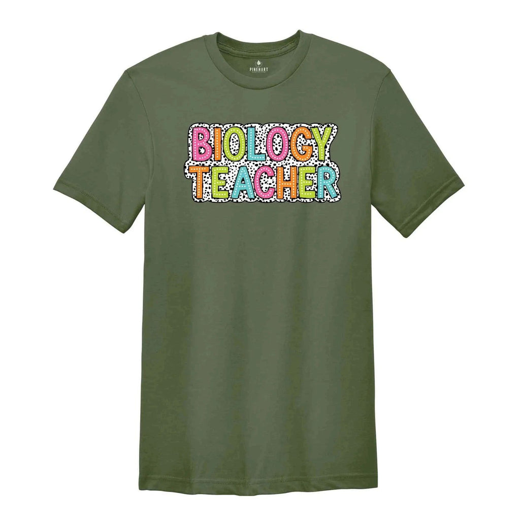 Biology Teacher Shirt, Teacher Gift, Cute Teacher Shirt, Teacher Life Shirt, Tea
