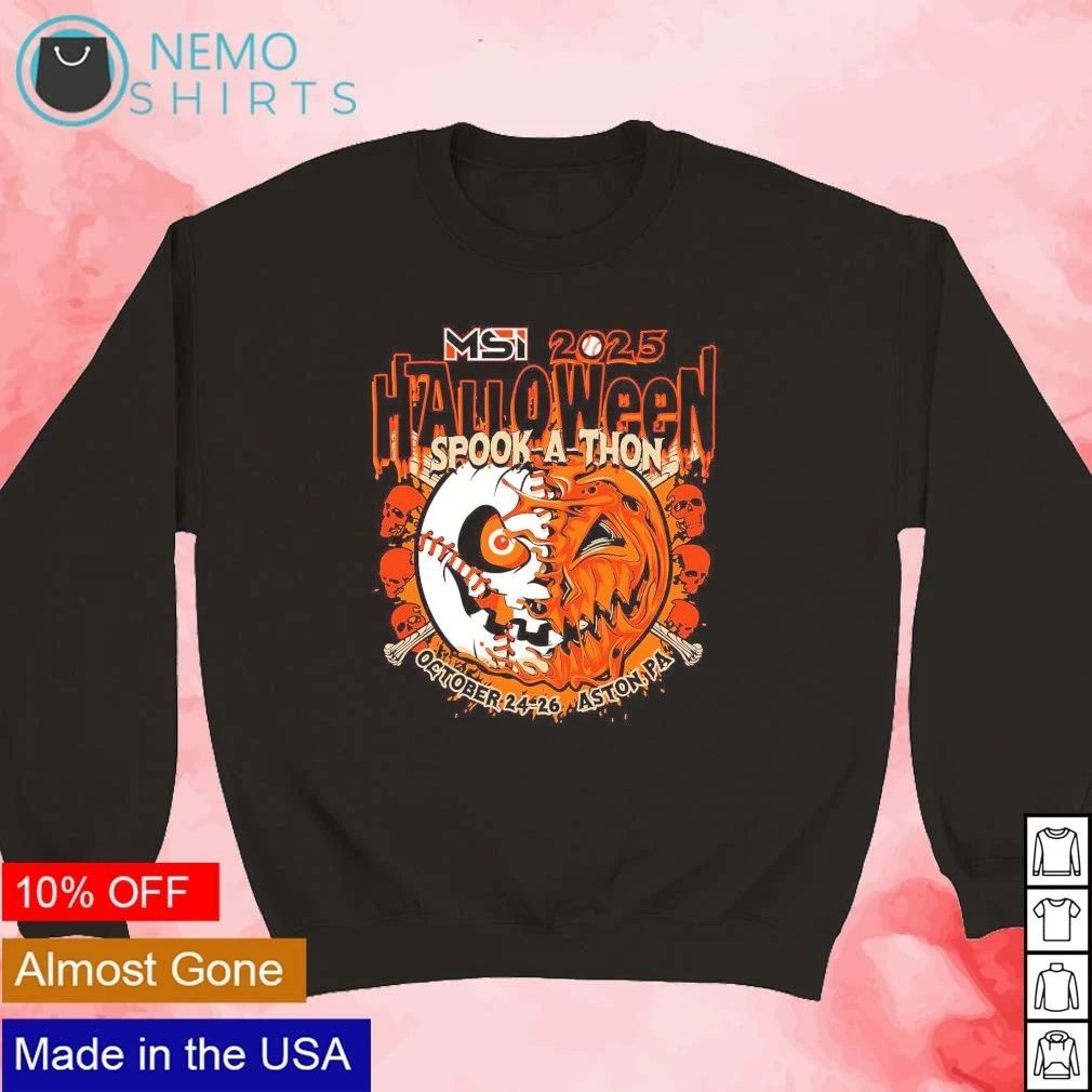 MSI Halloween Spook A Thon Tournament 2025 shirt