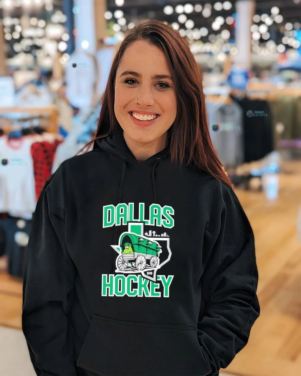 Dallas Hockey BHB Wagon Mascot shirt