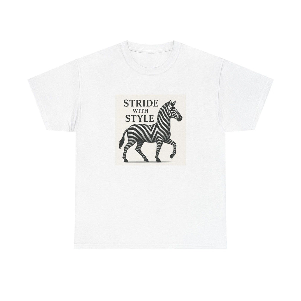 Unisex Adult T Shirt Zigzag Zebra Modern Chic