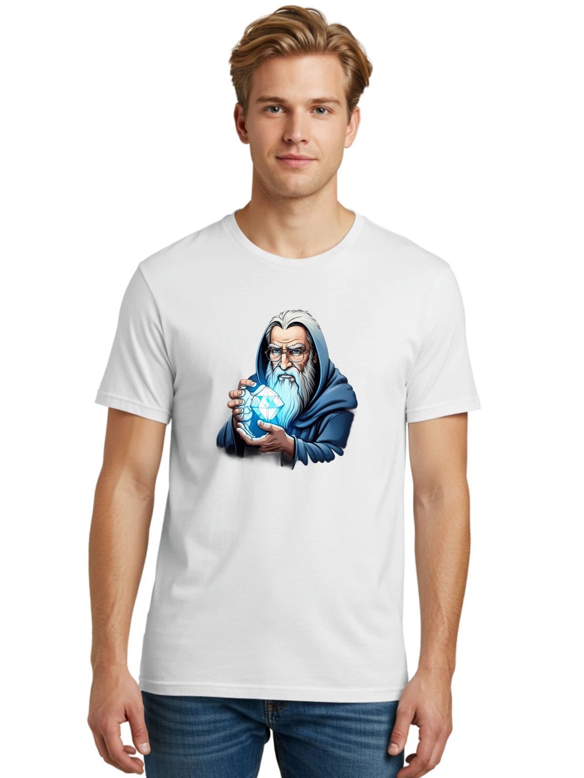 Ethereum-Founder Mens Graphic Tee, 100% Cotton, Casual Summer Wear