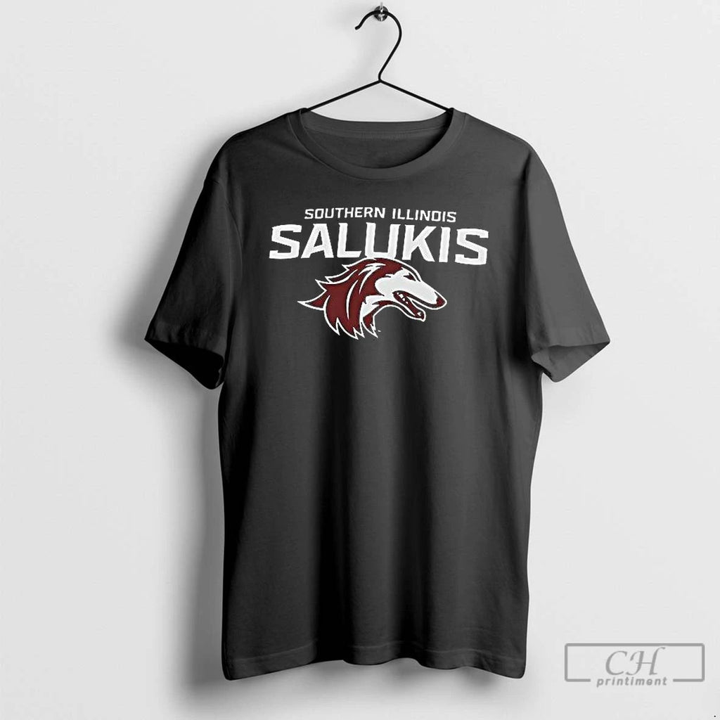 Classic Southern Illinois Salukis Football Logo T Shirts