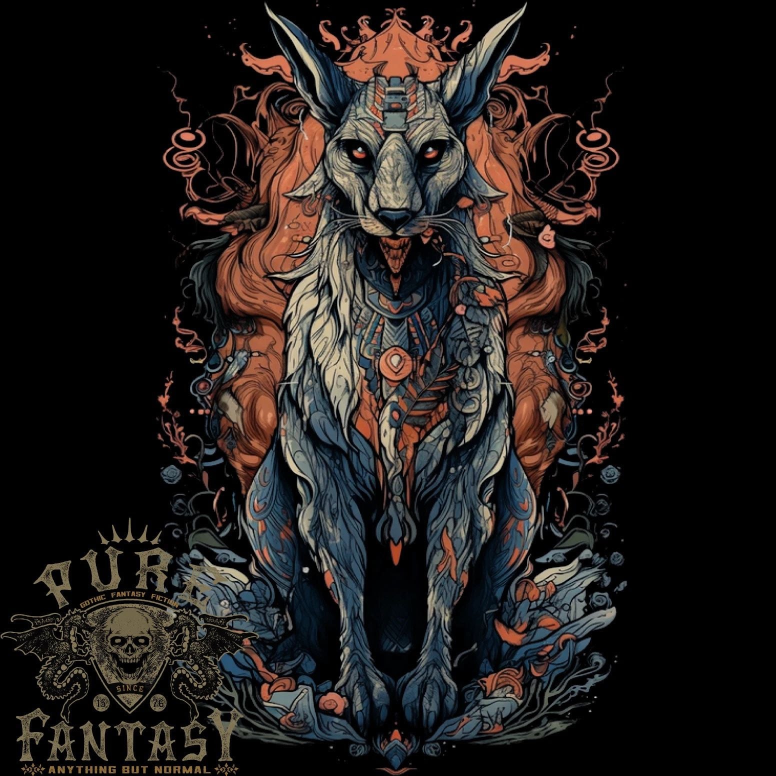 Bastet Egyptian God Fantasy Mens Light Cotton T-Shirt