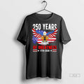 Trendy 250 Years America Patriotic Eagle Usa Flag 250th Anniversary 1776 2026 Shirt Sweater