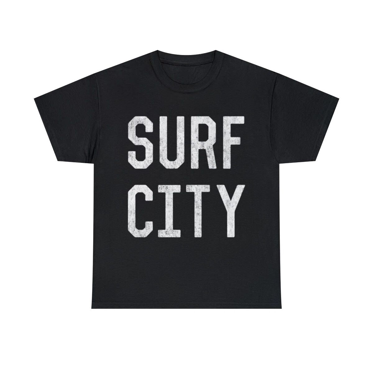 Surf City Graphic Tee Shirt, S-5XL