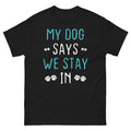 Funny Dog Lover Shirt Currently Busy Doing Nothing With My Dog