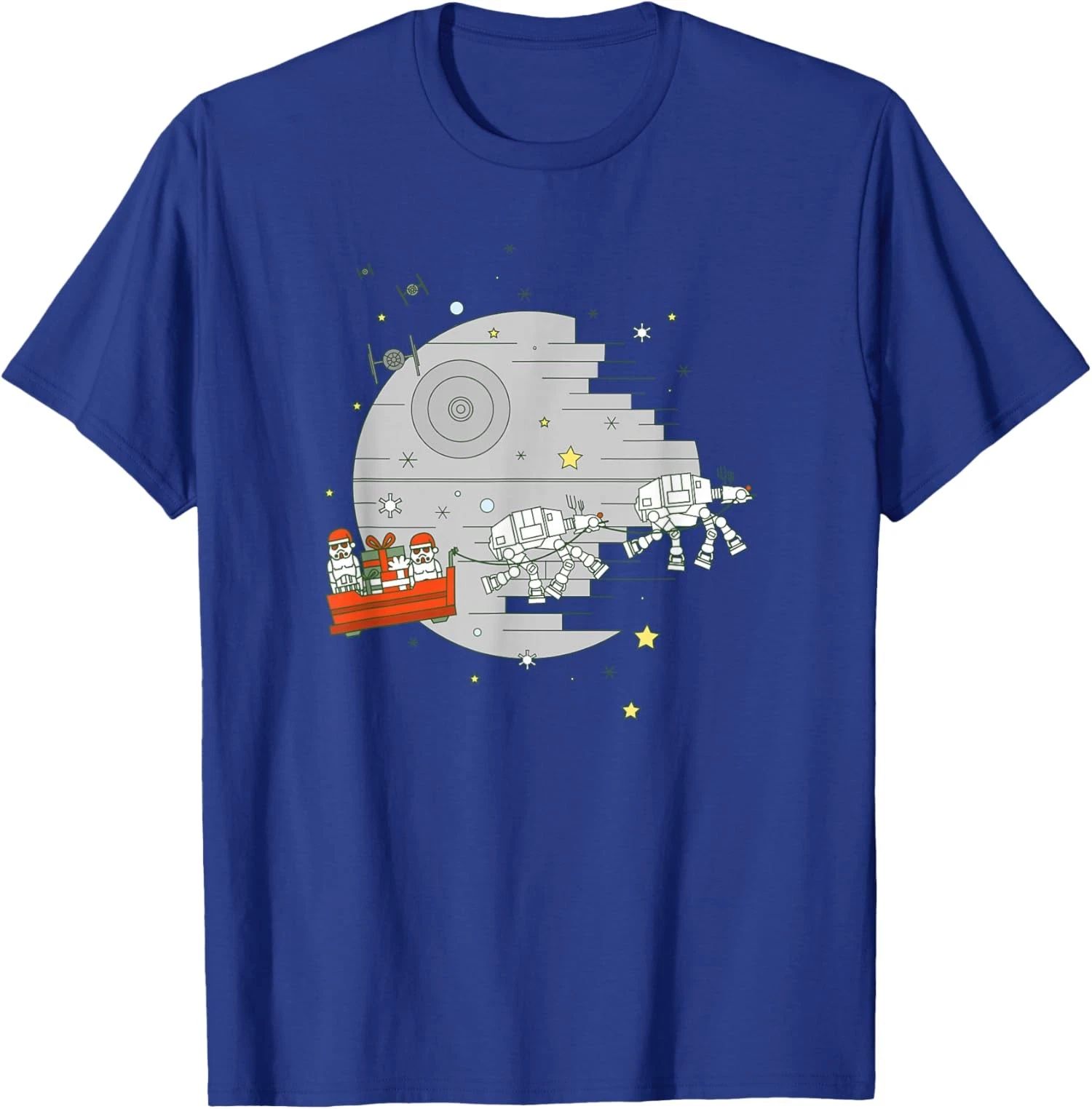 Galactic Sleigh Ride Christmas Sci-Fi Xmas Holiday Unisex T-Shirt