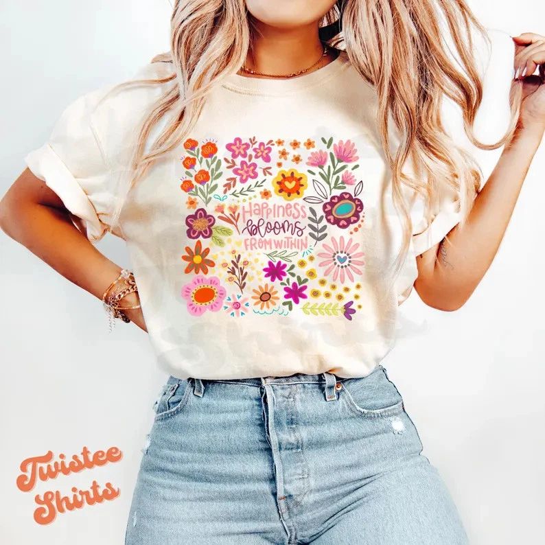 Retro Boho Trendy Comfort Tee Soft Vintage Style Shirt Gift Idea