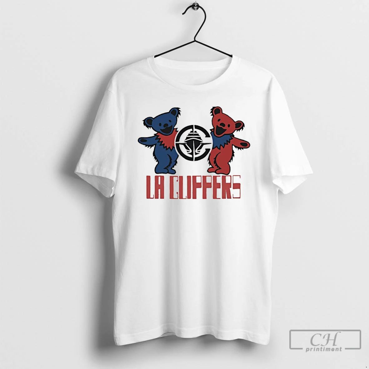Classic Clippers Nba X Grateful Dead T Shirts