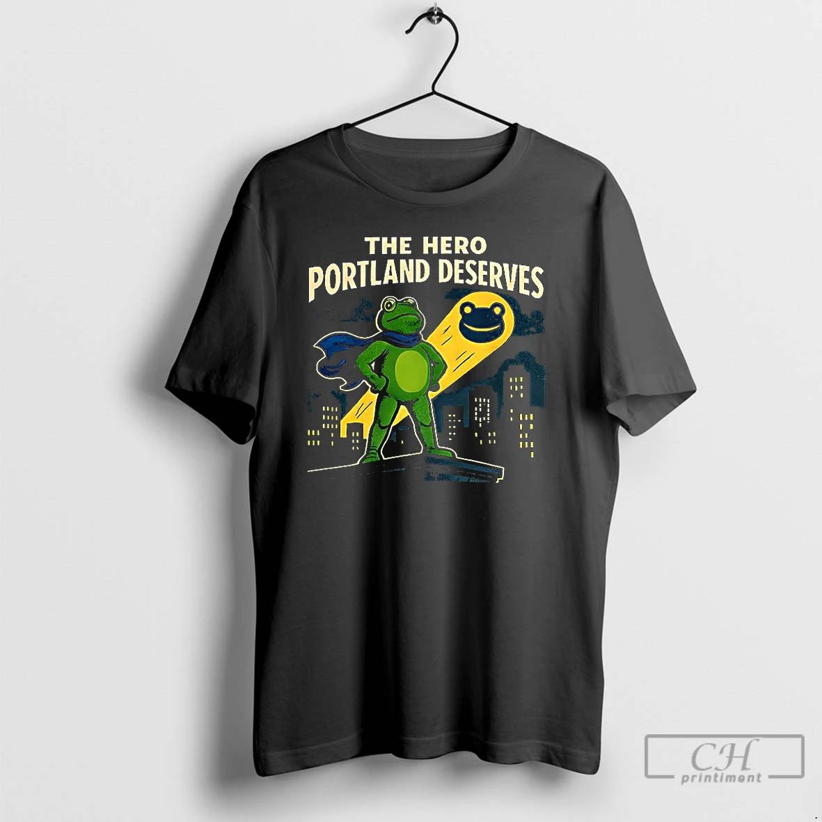 Classic The Hero Portland Deserves Protest Frog Meme T Shirts