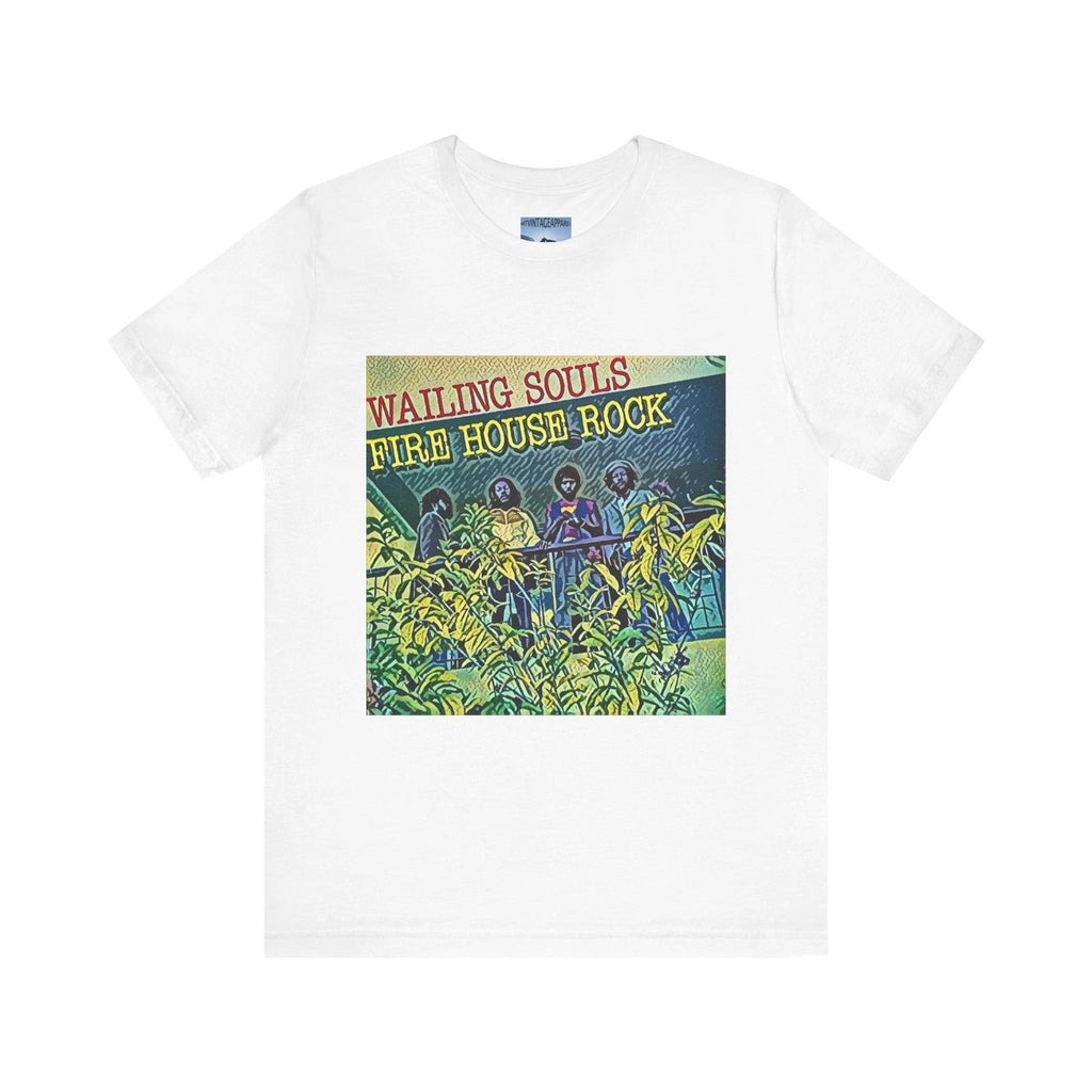 Wailing Souls Fire House Rock Graphic Print Unisex Jersey Short Sleeve Tee Shirt