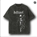 Vintage Rock Band Graphic T-Shirt Gothic Punk Grunge Y2K Cotton Tee