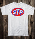 Retro Hot Rod Tee T Shirt Speed Shop Drag Race Racing Gas Oil STP